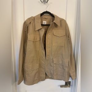 EUC GAP size Large Tan Safari Jacket